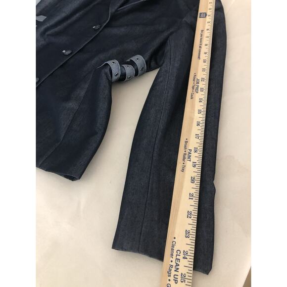 Lena Gabriel New York Women Blazer 10 Long Sleeve Clueless Preppy Black 3 Button - Picture 11 of 11